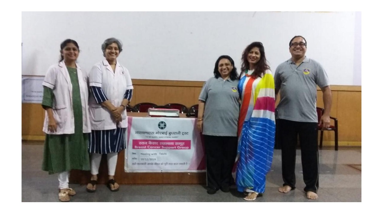 Support group for breast cancer patient in KEM Hospital Healing with Taichi- 10.12.2019