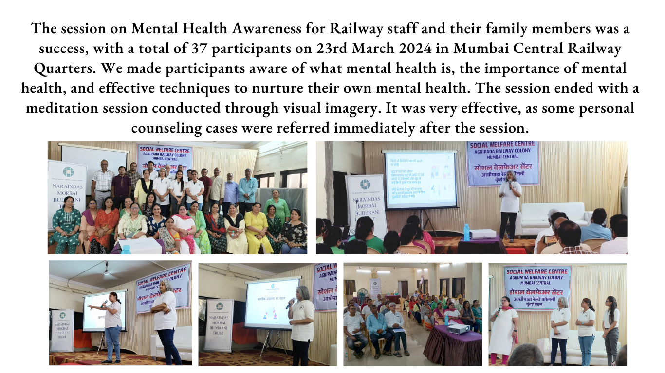 Mental health awareness session