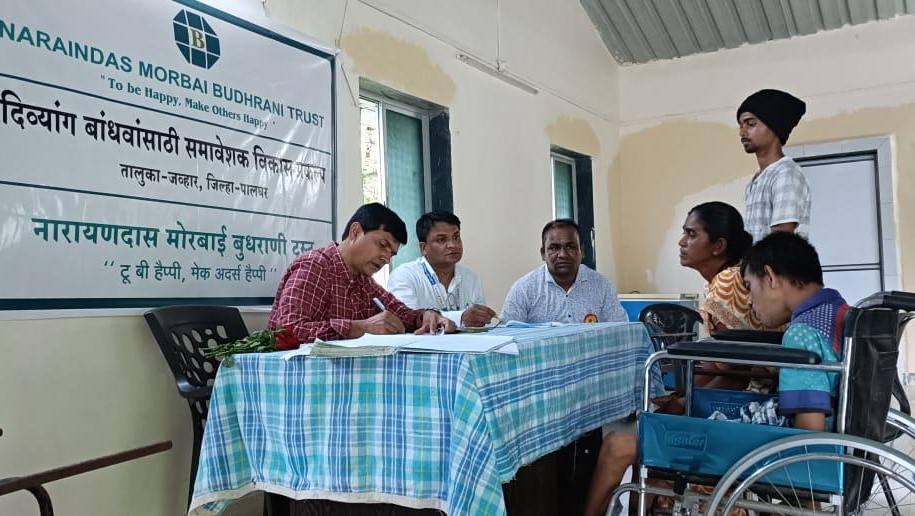 Patient assessment in progress by the Psychology department of Jawhar Sub-District Hospital
