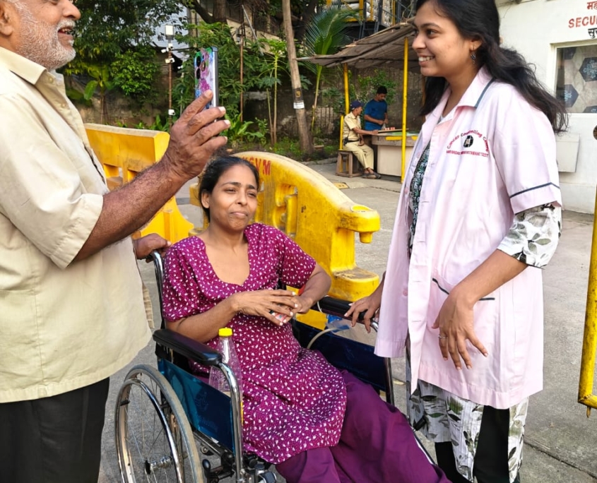 Geriatric counselling session