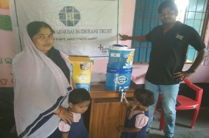 Filter distribution at AWC, Cuttack