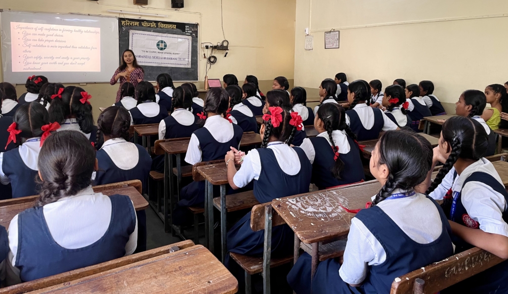 Students at an Emotional and Physical Changes during Adolescence session