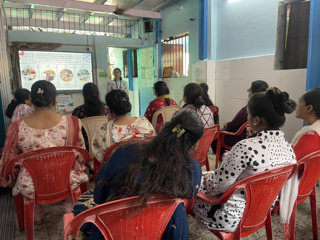 Teachers at a Mental Health Awareness session