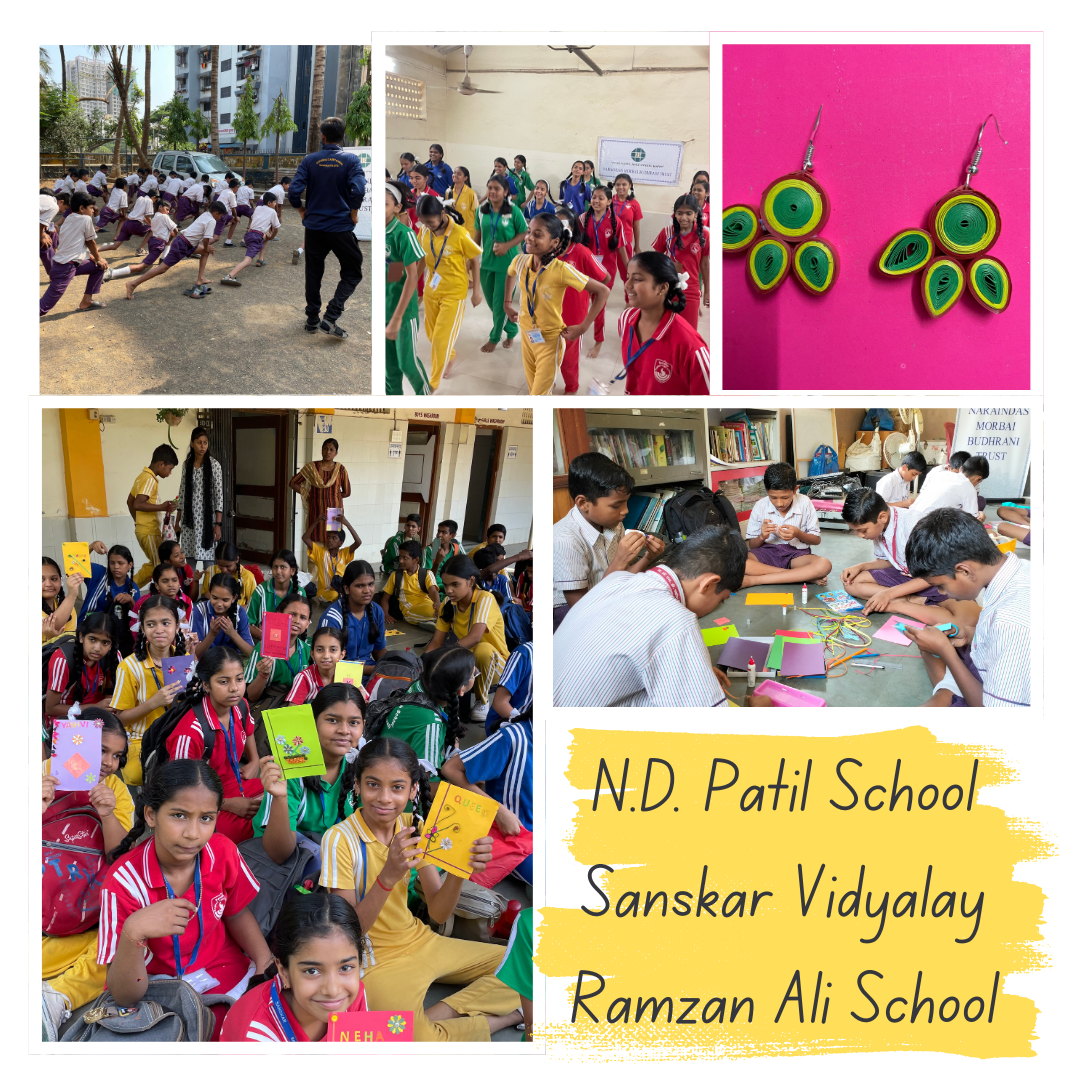 Collage of students at the 2023-24 NMBT Summer Camp