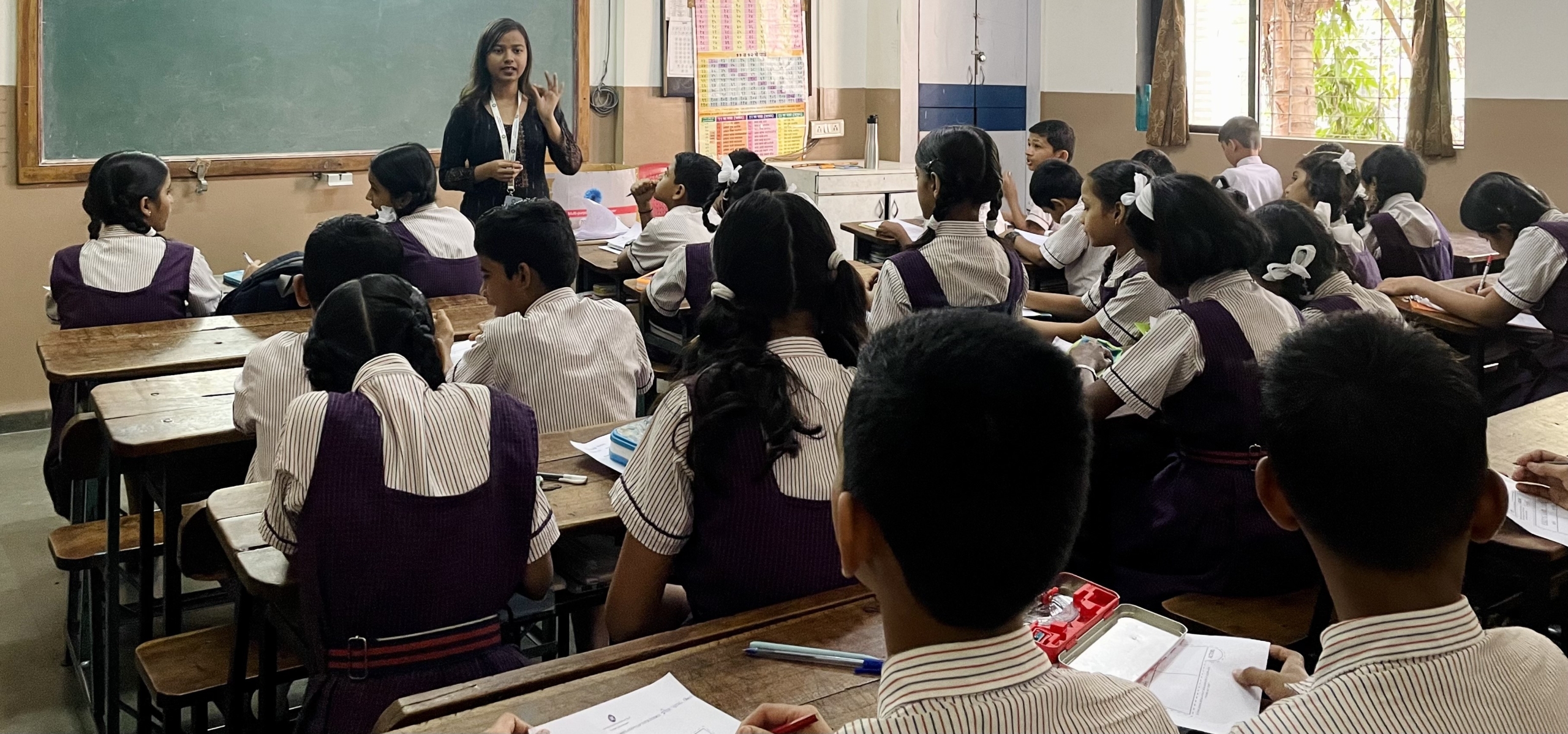 Value education session in a Mumbai classroom